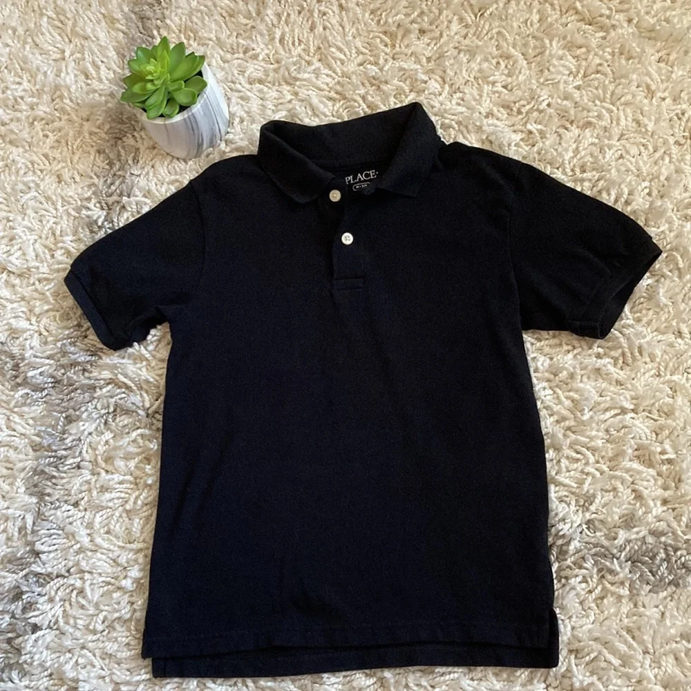 The Children’s Place Polo Shirt Medium Black